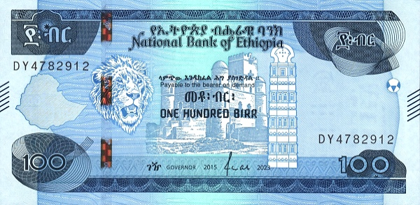 (622) ** PNew (PN55b) Ethiopia - 100 Birr (2023)
